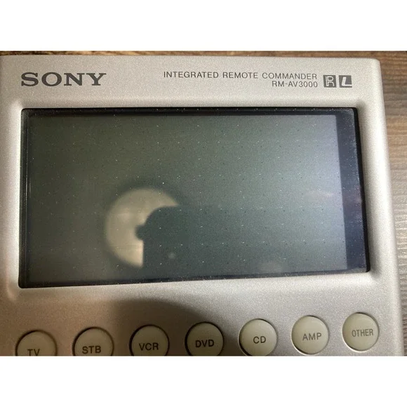 Sony RM-AV3000 Touch Screen Universal Remote Programmable Learning Control - Picture 8 of 10